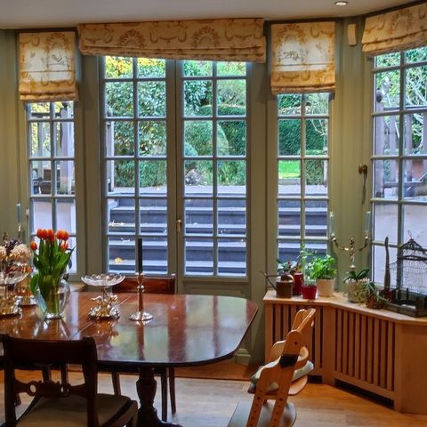 Peinture de boiseries – salle à manger et boiseries à La Hulpe